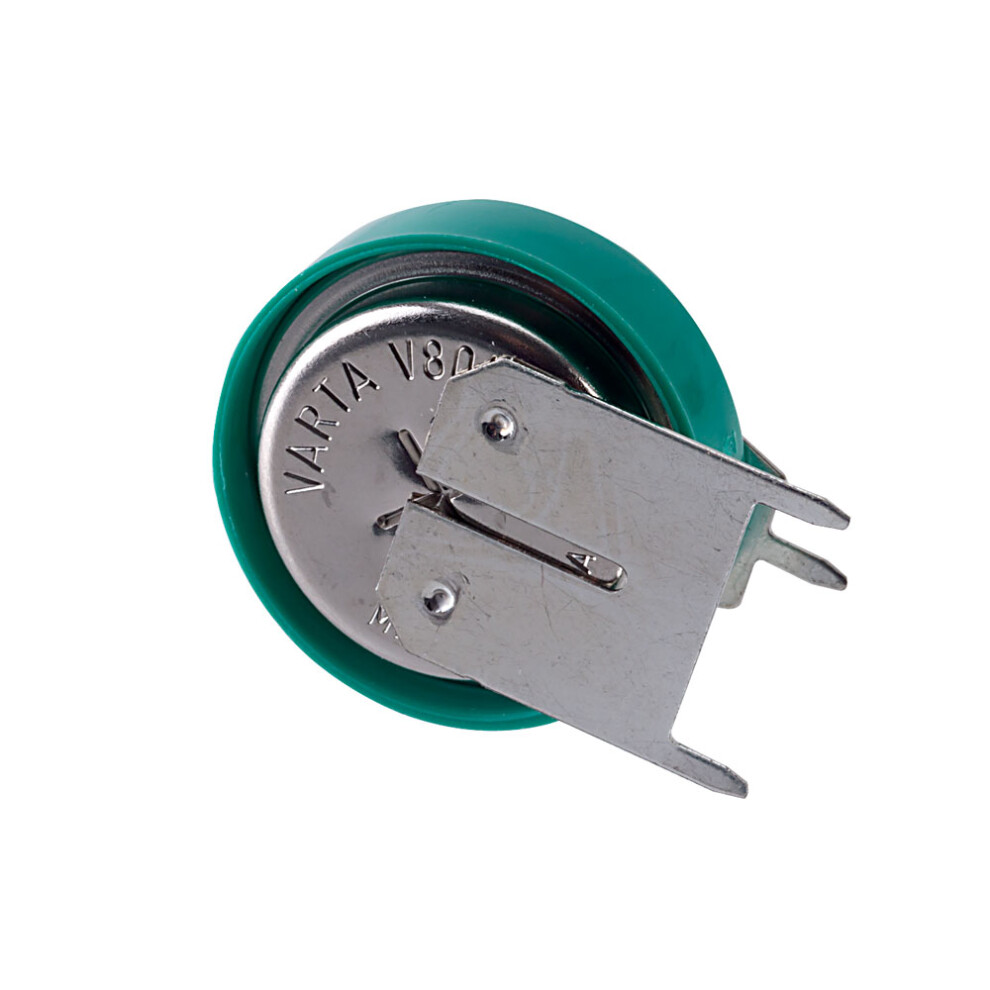 Varta 55608201046 Nimh 80H 1.2V 80Mah Rechargeable Button Cell + Solder Pins