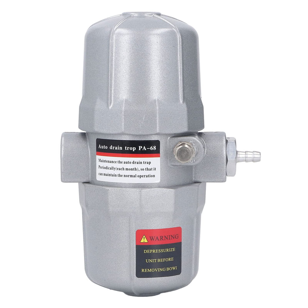 Automatic Drain Valve With Aluminum Alloy Pneumatic Air Compressor Water Separator G1/2, Zero Air Loss 9771547239079