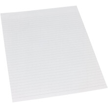 Rapid A4 Paper Ruled 8mm No Margin Unpunched 75gsm 500 Sheets