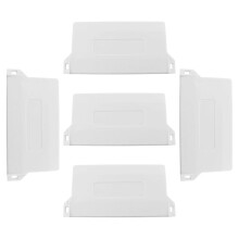 5pcs Vertical Blind Replacement Slats with Bottom Weights, Durable and Easy Installation for Windows