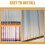 5pcs Vertical Blind Replacement Slats with Bottom Weights, Durable and Easy Installation for Windows 3