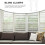 Transparent Vertical Blind Valance Clips Plastic Replacement with Invisible Support Design 2