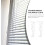 Transparent Vertical Blind Valance Clips Plastic Replacement with Invisible Support Design 4