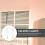 Transparent Vertical Blind Valance Clips Plastic Replacement with Invisible Support Design 3