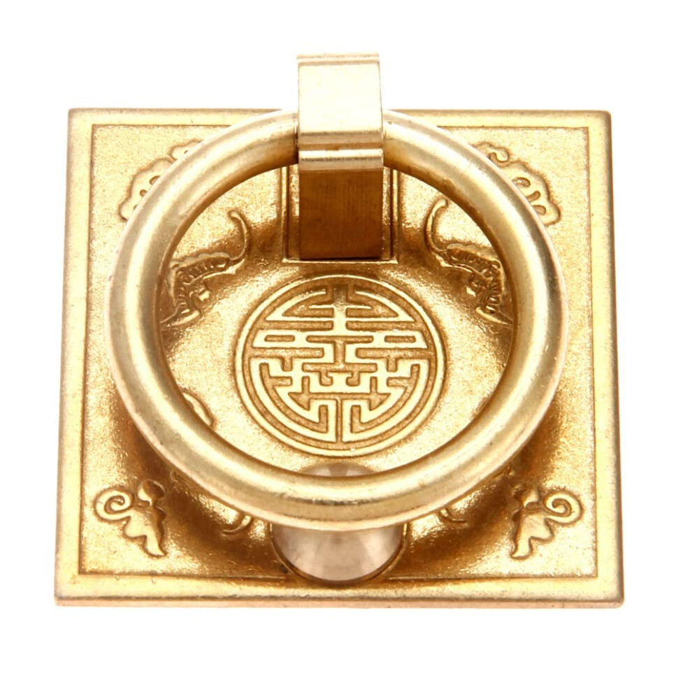 2Pc Antique Bronze Cabinet Door Handles Vintage Brass Drawer Pulls Durable Zinc Alloy 9169991263045