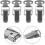 Stainless Steel Toggle Latch for Cabinets 4Pcs Heavy Duty Rustproof Cabinet Latch Lock Secure 5