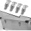 Stainless Steel Toggle Latch for Cabinets 4Pcs Heavy Duty Rustproof Cabinet Latch Lock Secure 3