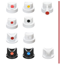 Universal Spray Paint Nozzle Tips Replacement Kit 10 Pack for Precision Graffiti Art and Auto TouchUp