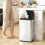 Homcom HOMCOM 45L Sensor Bin, Stainless Steel Kitchen Bin with Automatic Close 1