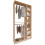 Wooden walk-in wardrobe PalosaXL 1