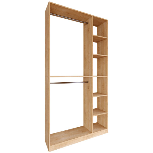 Wooden walk-in wardrobe PalosaXL 1