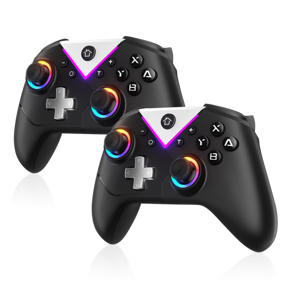 Wireless Controller For Nintendo Switch With Bluetooth, Turbo, Macro, Adjustable Rumble, 6Axis Gyro 9169991263373