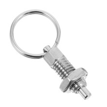 Heavy Duty Stainless Steel Spring Loaded Latch with Self Locking Pin for Trailer Gates and Industrial Use