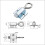 Cabinet Door Latch Retractable Buckle Lock with Pull Ring for Toolbox and Storage Box 4