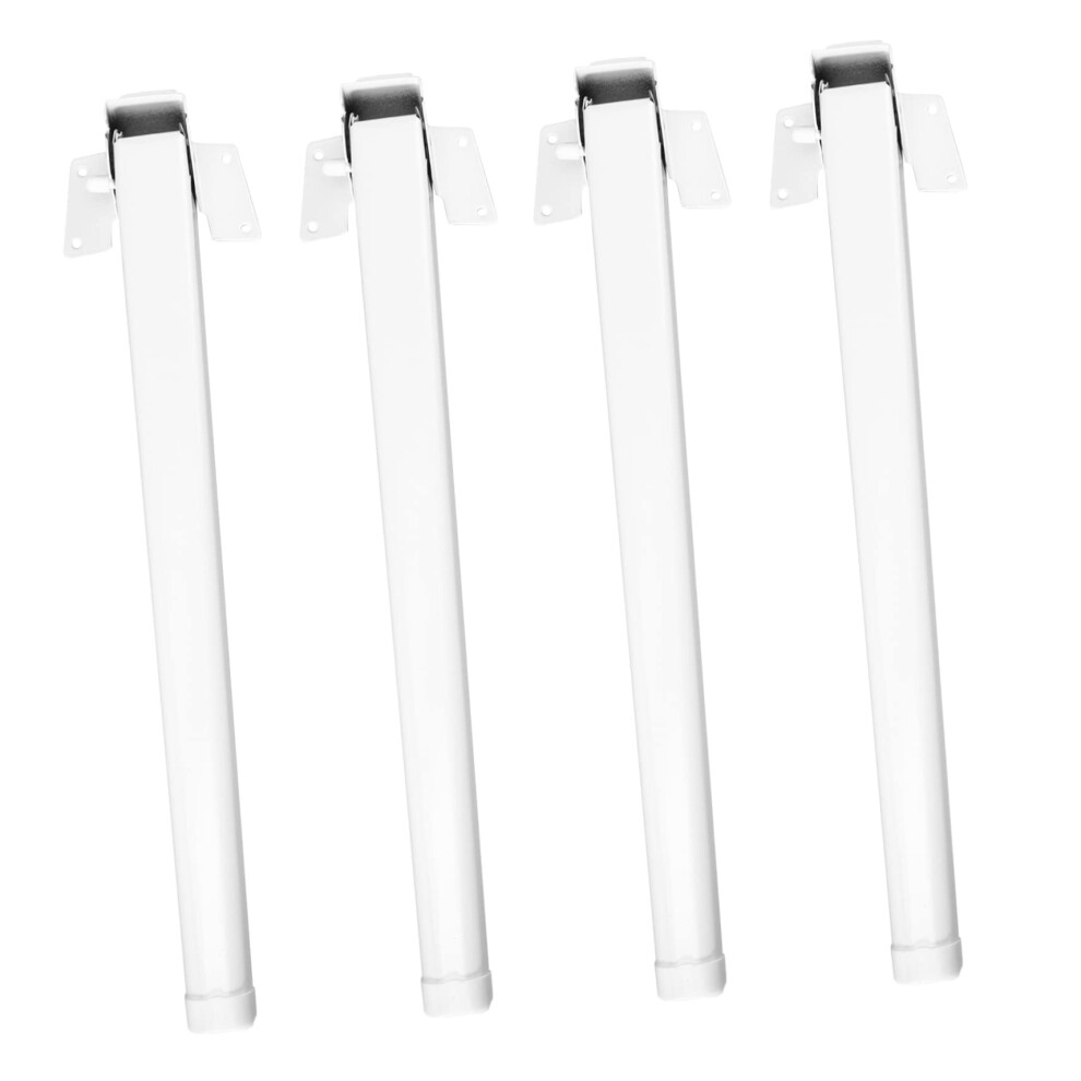 4Pcs Folding Table Legs For Laptop Desk, Easy Install Metal Replacement Legs For Diy Furniture 9771547240105