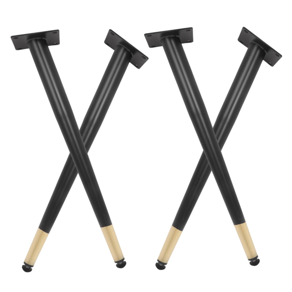4Pcs Heavy Duty Metal Furniture Legs With Modern Tapered Design For Desks Cabinets And Sofas 9169991263809