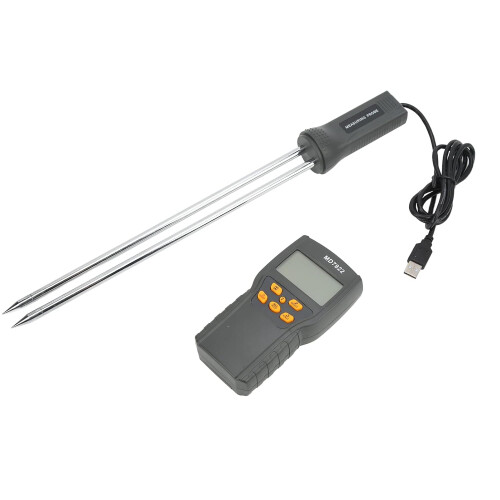 Grain Moisture Meter with LCD Display, Automatic Temperature Compensation, for Wheat Rice Corn MD7822 1