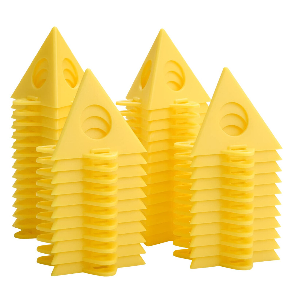 50pcs Paint Pyramids for Furniture and Cabinets, Stable Locking Painting Stands for Fast Drying-image-OPC-PRGSC8D-NEW