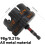 Threaded Rod Nut Runner Drill Attachment for 1/4 3/8 1/2 Rods, Fast Nut Removal and Bolt Extraction 5