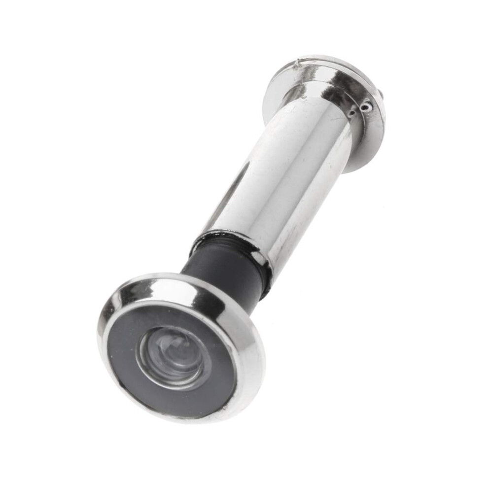 Adjustable 220 Wide Angle Door Peephole Viewer With AntiâPeeping Brass Cover For Security 9169991265285