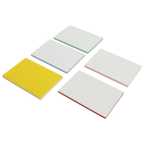6 Stück Bunte Gummischnitzblöcke Doppelseitiger Stempel DIY Kunstset 1