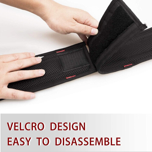 Heavy Duty Padded Tool Belt with Back Support, Adjustable Work Belt for Construction and DIY 2