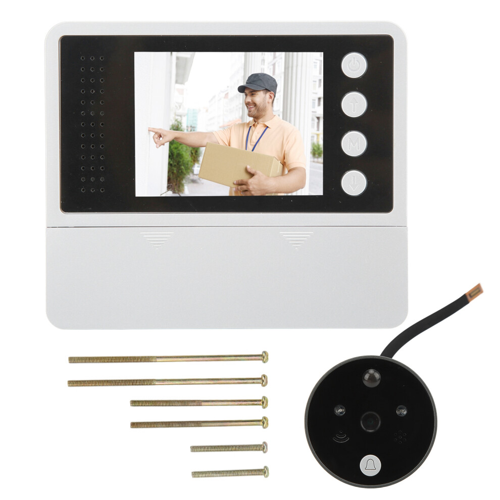 Handsfree Intercom Wireless Connectivity Pir Motion Detection Ir Night Vision Door Camera Dual Way Intercom Home Security Door Bell For Homes 9049227032907