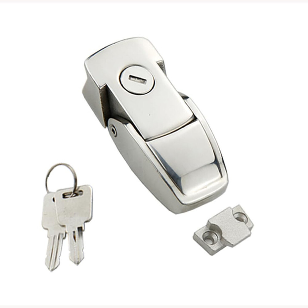 Cabinet Lock With Keys, Durable Zinc Alloy Hasp Latch, Rustresistant For Cabinets And Drawers 9169991265193