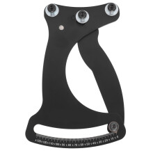 Bike Repair Tool For Wheel Truing, Spoke Tension Adjustment Gauge With High Accuracy Measurement Capabilities For Use As A Tension Calibration Tool
