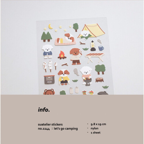Suatelier | Let's go camping 1