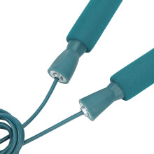 Springseil Stahl Kabel verstellbar mit Lagern Blau