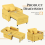 (Yellow) YODOLLA Single Sofa Bed 3-in-1 Sleeper Chair Bed 6