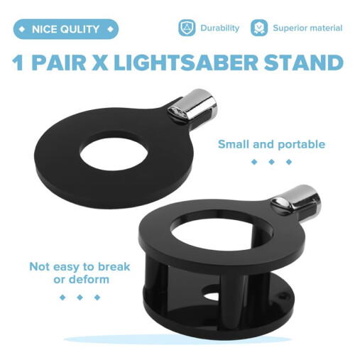 Universal Acrylic Rack Lightsaber Display Lightsaber Stand Wall Display Holder Black 1