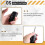 Car  Remote Key 3 Button for  A3 A4 TT ID48 Chip 433Mhz 8P0837220D 6