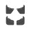Mud Flaps for  Model Y Juniper 2025  Guards Exterior Accessories No Drilling Mud Guard Tire Protector 1