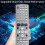 Replace N2QAYB000258 Remote Control for  DVD Player Remote Control Home Theater Systems 5