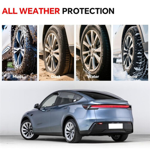 Mud Flaps for  Model Y Juniper 2025  Guards Exterior Accessories No Drilling Mud Guard Tire Protector 1