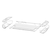 Clear Dockable Case for 2, PC Protective Cover Compatible with 2 Console, Grip Case