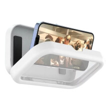 Cell Phone Holder Adjustable Sticky Wall Mount Waterproof Box Shower Bathroom Phone Stand TVCatch Use All Smartphones