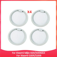 4PCS Filter for Mijia G20/G20MAX D205/D206 Vacuum Cleaner Replacement Parts HEPA Filter