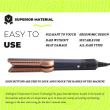 Professional Air Straightener Multi-Function Styling Tool Hair Dryer Electric Hair Straightener Hair Dryer EU Plug