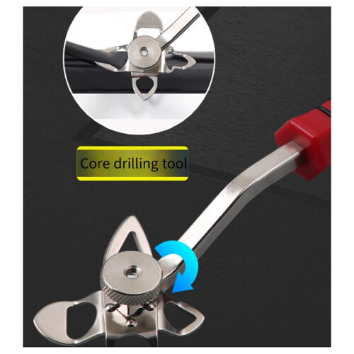 Car Windshield Locking Strip Tool Three-Port Core Sealing Strip Core Installation Tool Seal Strip Mould Locking 2