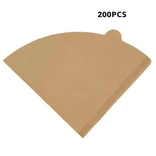 Trämassa Kaffefilterpapper Filterkopp Kaffedropp Vitt Filterpapper Kaffefilterpapper Speciellt Använt för Kaffe 1