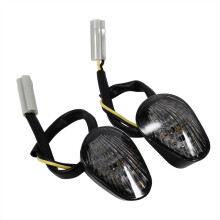 1 Paar Bernsteinfarbene Led-Blinkerleuchten, Unterputzmontage für  Yzf R1 R6 R6S, Getönt