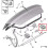 98047711ZD Car Back Door Handle Box Tailgate Opening Handle Guard for  301 2014-2018 9