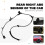 Car Rear Right ABS Sensor ABS System Wheel Speed Sensor 89545-42040 for  Rav4 4WD 2006-2012 6