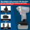 Battery Adapter for  Battery Convert to for  12V Cordless Power Tools Battery Converter 4