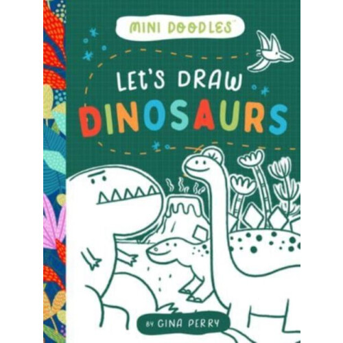 Lets Draw Dinosaurs by Gina Perry Paperback Book