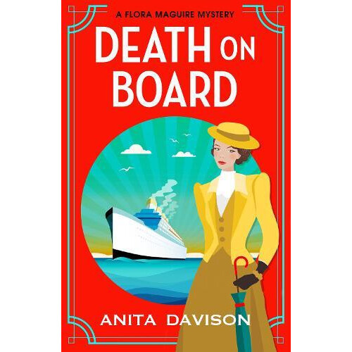 Death On Board by Anita Davison Paperback Book