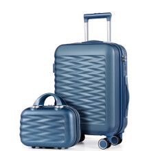 Carry On Luggage 20 Inch Cabin Case with Beauty Case Lightweight